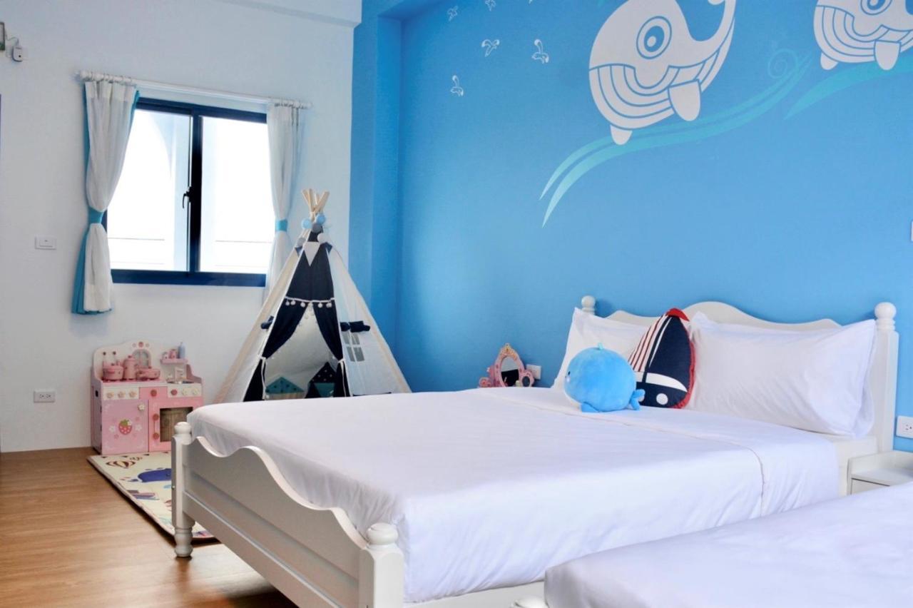 Blue And White Style Holiday B&B Гуаньшань Экстерьер фото
